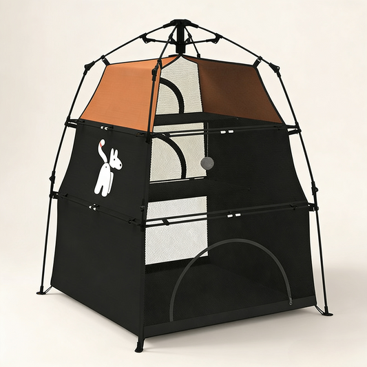 PawTower 3-Tier Outdoor Cat Tent