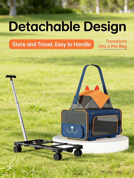PawRide Expandable Pet Stroller